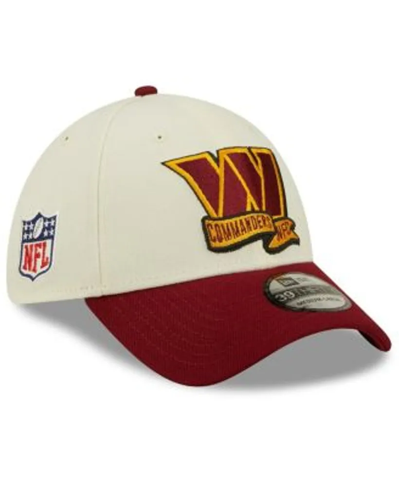 Men's New Era White Washington Commanders Team White Out 39THIRTY