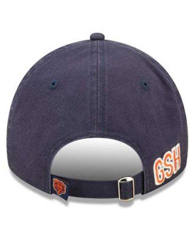 Youth Navy Chicago Bears On Trend Precurved A-Frame Snapback Hat