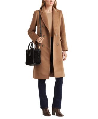 Lauren Ralph Lauren Petite Double-Breasted Walker Coat | Mall of America®