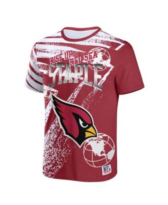 Men's NFL x Staple Cardinal Arizona Cardinals All Over Print T-Shirt