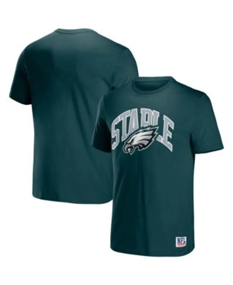 Nfl Philadelphia Eagles Women's Primary Antique Long Sleeve Crew