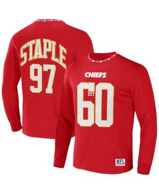Men's Fanatics Branded Red Kansas City Chiefs #1 Dad T-Shirt