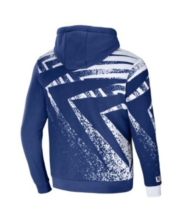 Men's NFL x Staple Blue Indianapolis Colts Split Logo Pullover Hoodie