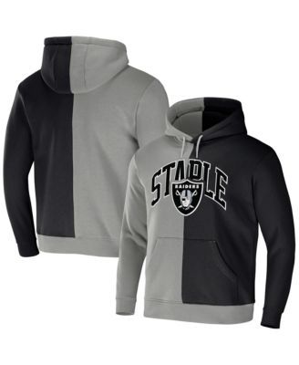 New Era Men's New Era Black Las Vegas Raiders Big & Tall NFL Pullover Hoodie