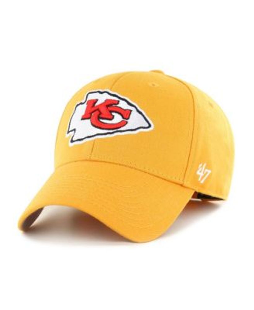 : '47 Men's Gold Kansas City Chiefs MVP Adjustable Hat