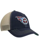 '47 Navy/Natural Tennessee Titans Trawler Trucker Clean Up Snapback Hat