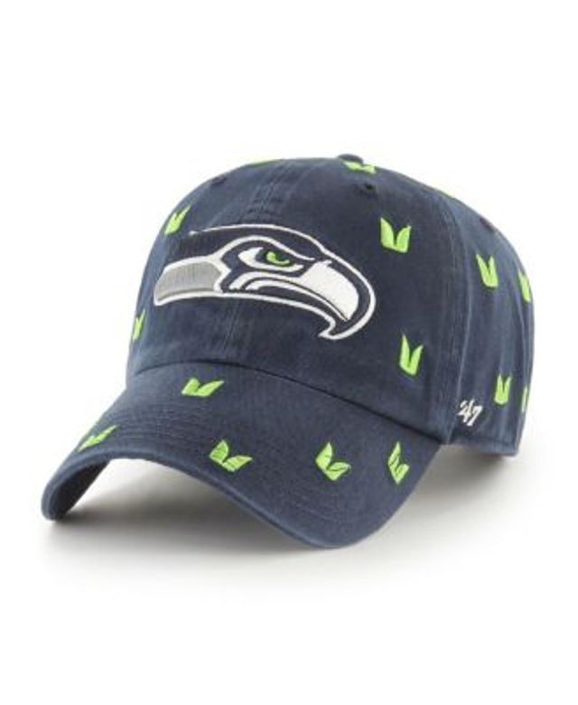 Women's '47 College Navy Seattle Seahawks Confetti Icon Clean Up