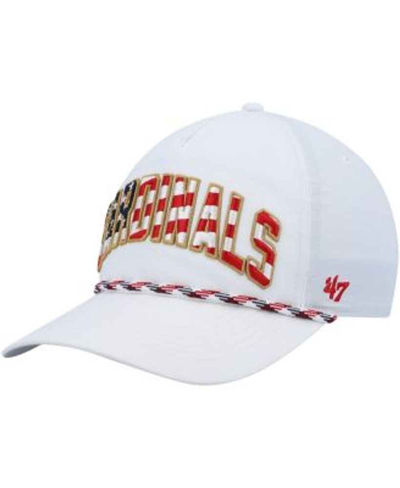 47 Brand Men's '47 White Miami Marlins Flag Flutter Hitch Snapback Hat