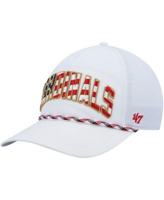 St. Louis Cardinals '47 Foam Front Script Trucker Snapback Hat - White