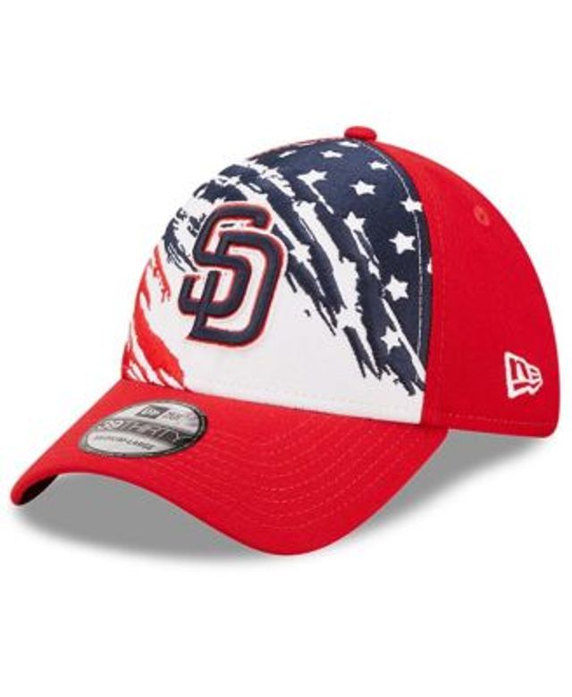 New Era San Diego Padres Red 2022 4th of July Bucket Hat