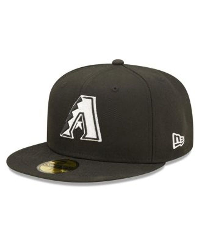 Men's New Era Navy Arizona Diamondbacks Logo White 59FIFTY Fitted Hat