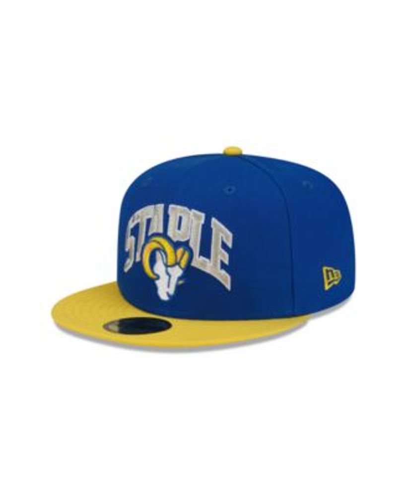 Los Angeles Rams Legacy A Gold New Era 59FIFTY Fitted A Gold / Royal | Snow White / 7 1/4