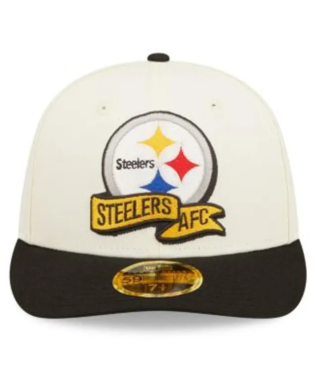 New Era 59Fifty Men Women Cap Pittsburgh Steelers On Field Sideline Hat 7  1/2,   in 2023