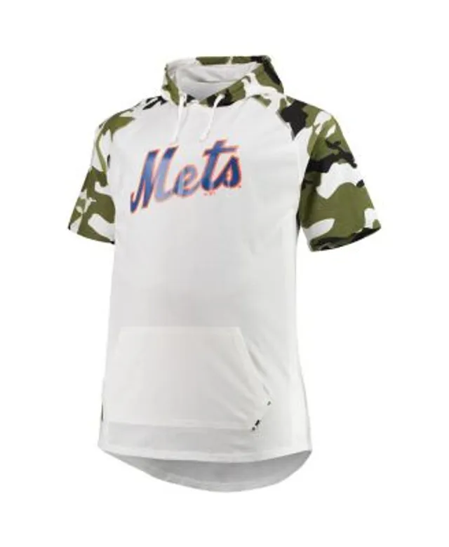 Profile /white New York Mets Big & Tall Pullover Sweatshirt At