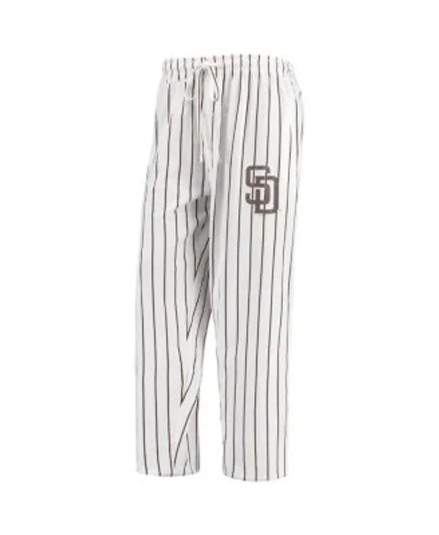 Women's Concepts Sport White Detroit Tigers Vigor Pinstripe Nightshirt