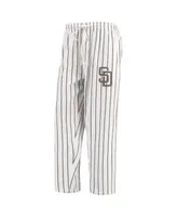 Concepts Sport Women's White Boston Red Sox Vigor Pinstripe Sleep Pant -  Macy's