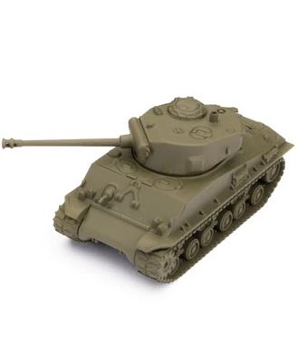 World of Tanks American M4A3E8 Sherman 'Eazy 8' Wave 7 Piece Medium Tank Expansion Miniatures Game Set