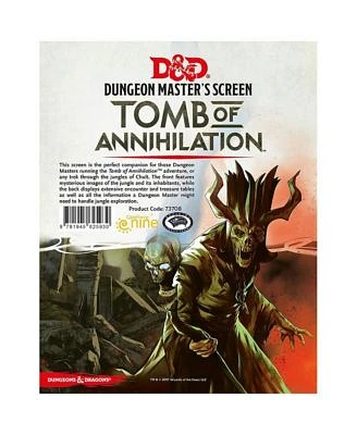 D D Tomb of Annihilation Dungeon Master's Screen Tabletop RPG DM Screen Dungeons Dragons