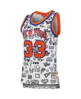 Mitchell & Ness, Shirts, Mitchell Ness Patrick Ewing White New York Knicks  Nba Authentic Jersey Small