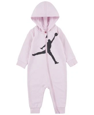 Baby Girls Jump Man Hooded Coverall