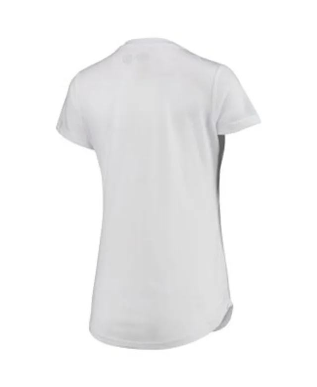 Women's Concepts Sport White/Charcoal Boston Bruins Sonata T-Shirt