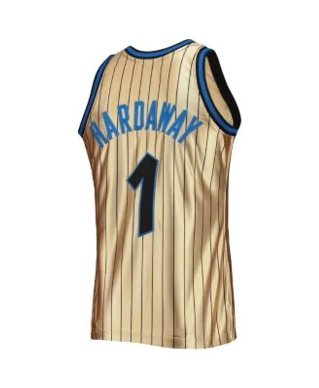 Penny Hardaway Orlando Magic Mitchell & Ness 1994-95 Hardwood Classics  Flames Swingman Jersey - Black