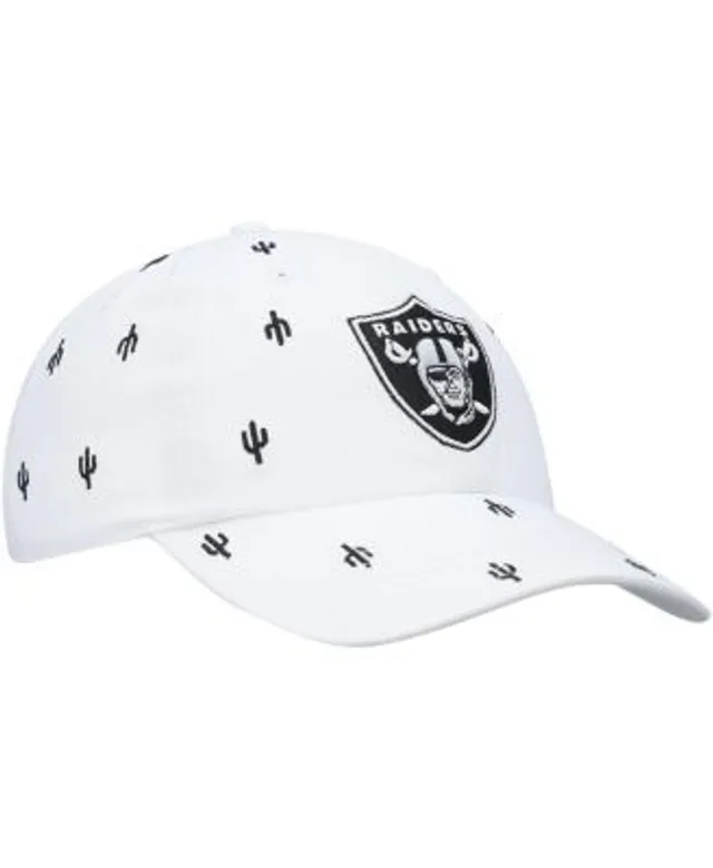 Women's '47 White Atlanta Falcons Confetti Clean Up Adjustable Hat