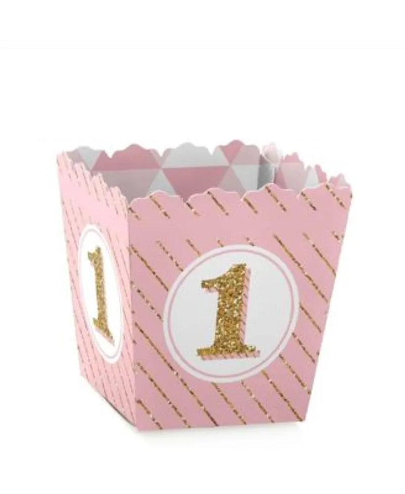 Big Dot of Happiness Finally 21 Girl - Treat Box Party Favors - 21st  Birthday Party Goodie Gable Boxes - Set of 12 