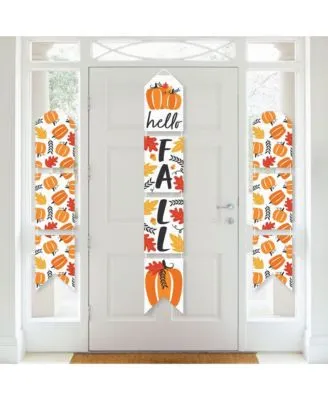 Big Dot of Happiness Jack-O'-Lantern Halloween - Hanging Vertical Paper  Door Banners - Kids Halloween Party Wall Decoration Kit - Indoor Door Decor