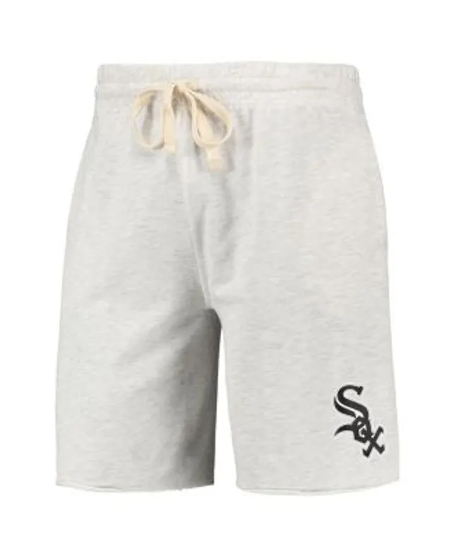 Concepts Sport Men's Gray Chicago White Sox Mainstream Terry Tri-Blend  Shorts