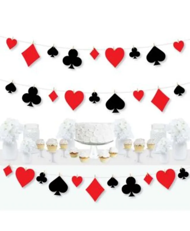 Big Dot of Happiness Las Vegas - Casino Party Decorations - Beverage Bar  Kit - 34 Pieces