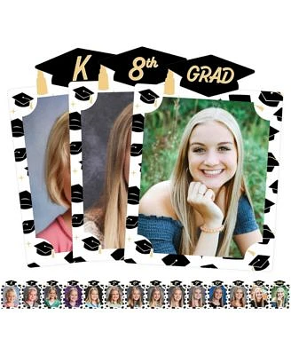 Goodbye High School, Hello College - 8 x 10 inches K-12 School Photo Holder - DIY Graduation Party Decor - Picturific Display