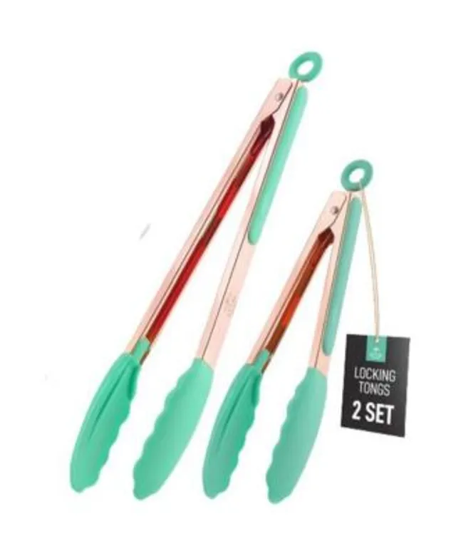 Ayesha Curry 3-Pc. Locking Tongs Set