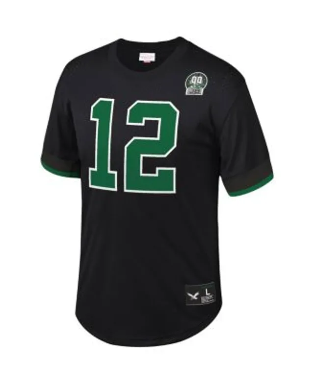 Men's Pittsburgh Steelers Jerome Bettis Mitchell & Ness Green Retired  Player Name & Number Mesh Top