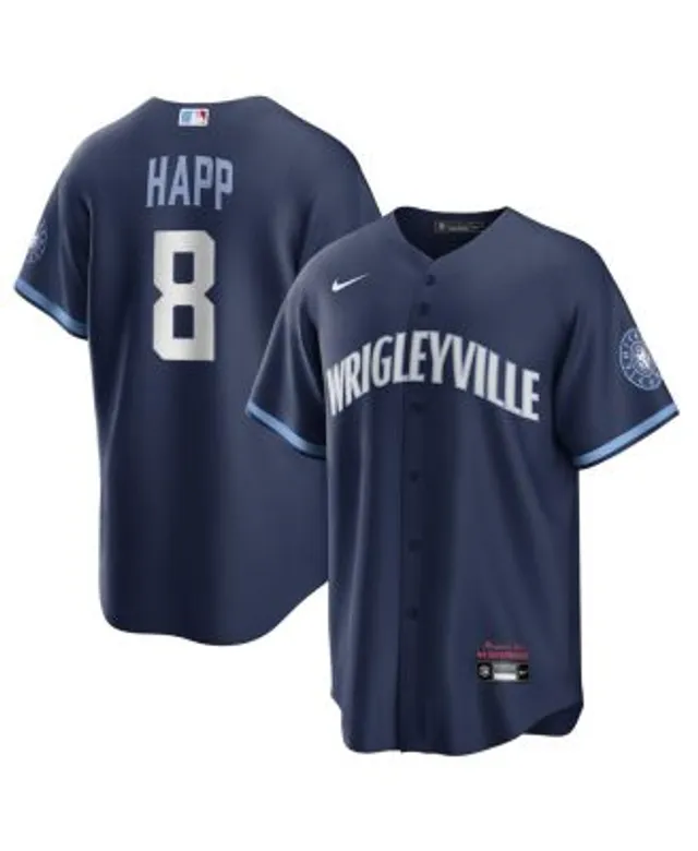 Men's Chicago Cubs Ian Happ Nike Cream 2022 MLB at Field of Dreams Game  Authentic Player Jersey