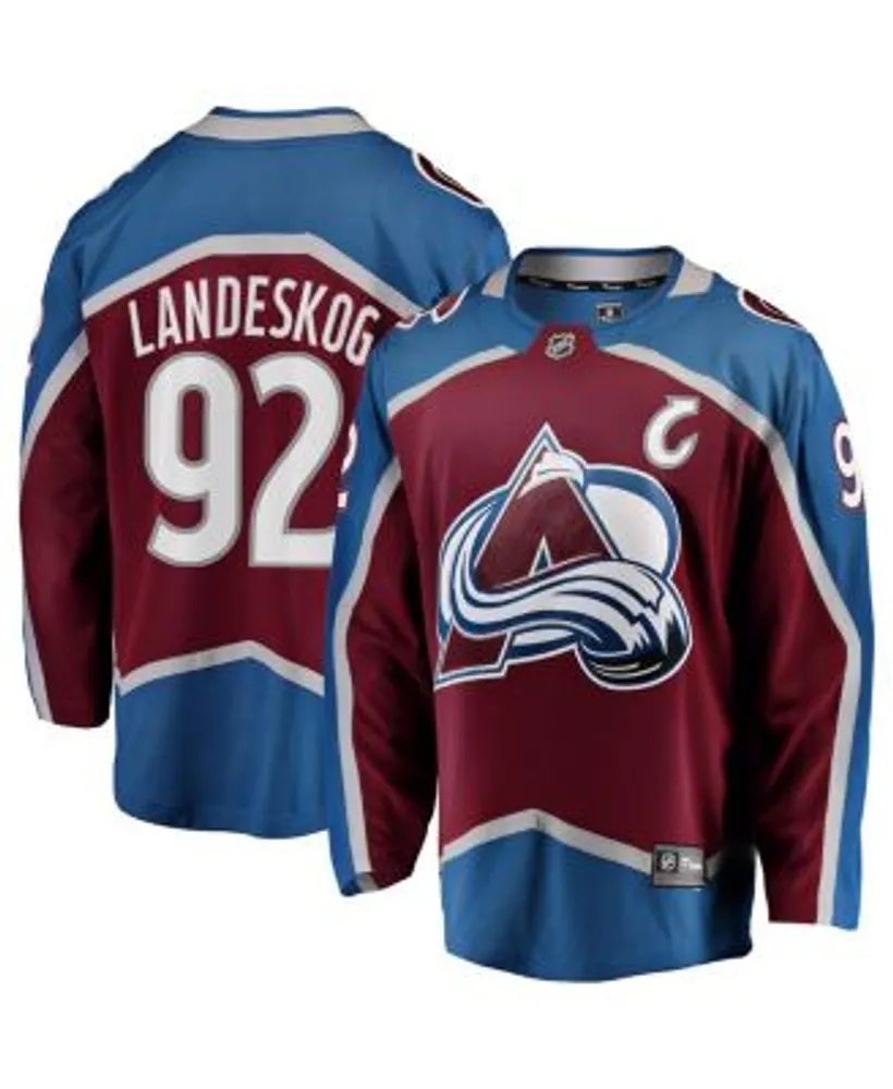 Youth Cale Makar Burgundy Colorado Avalanche Name & Number T-Shirt