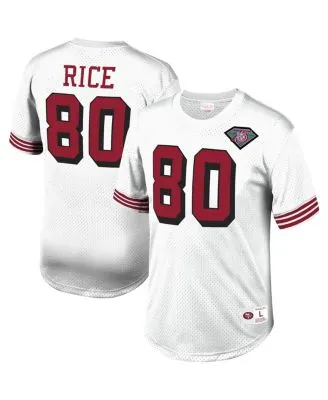 Lids Joe Montana San Francisco 49ers Mitchell & Ness Retired Player Name  Number Mesh Top - Black