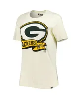 New Era Cream Pittsburgh Steelers Chrome Sideline T-Shirt