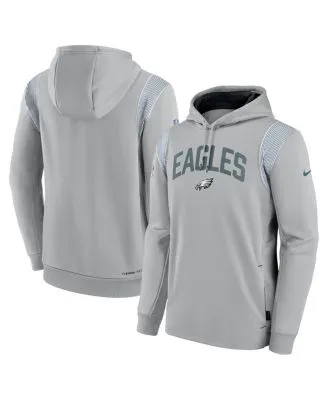 Philadelphia Eagles Nike Sideline Athletic Arch Jersey Performance Pullover  Hoodie - Black