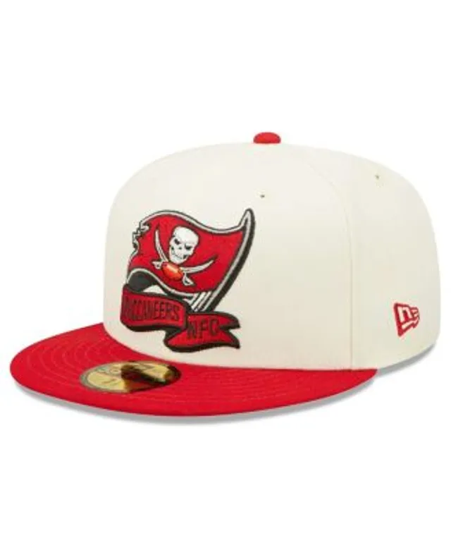 : New Era Men's Cream Tampa Bay Buccaneers Chrome Color