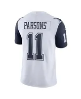 Nike Men's Micah Parsons White Dallas Cowboys Alternate 2 Vapor Limited  Jersey