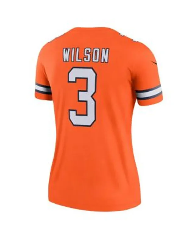 Nike Women's Russell Wilson Orange Denver Broncos Team Alternate Legend  Jersey