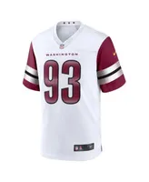 Men's Nike Jonathan Allen Black Washington Commanders Alternate Vapor Untouchable Limited Jersey Size: Small