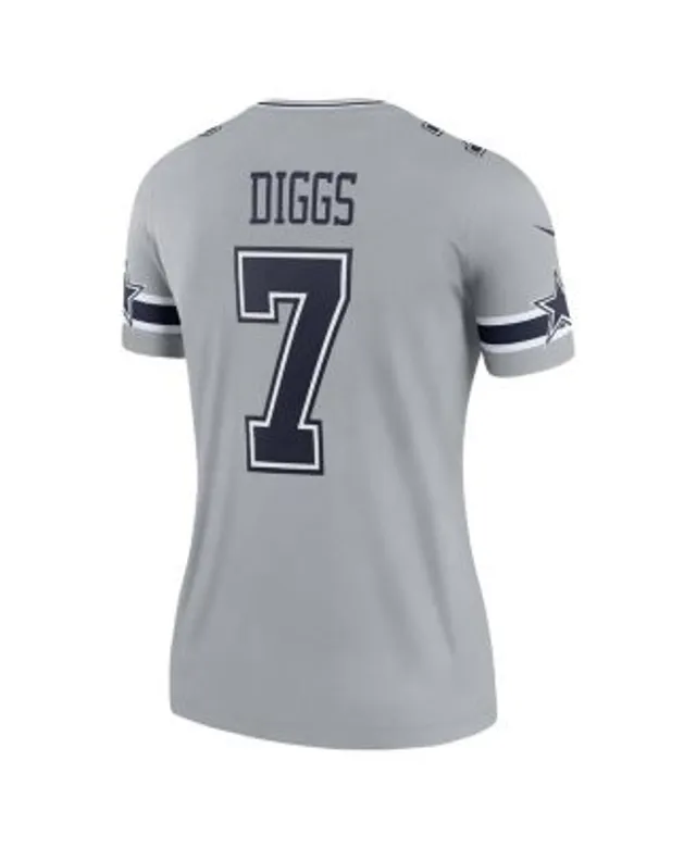 Youth Nike Trevon Diggs Gray Dallas Cowboys Inverted Game Jersey