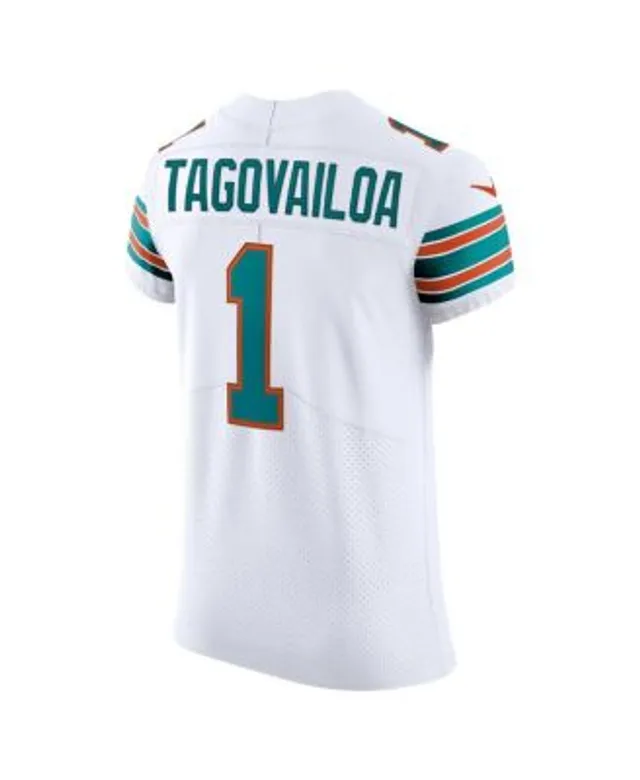 Men's Nike Tua Tagovailoa White Miami Dolphins 2nd Alternate Vapor Limited  Jersey