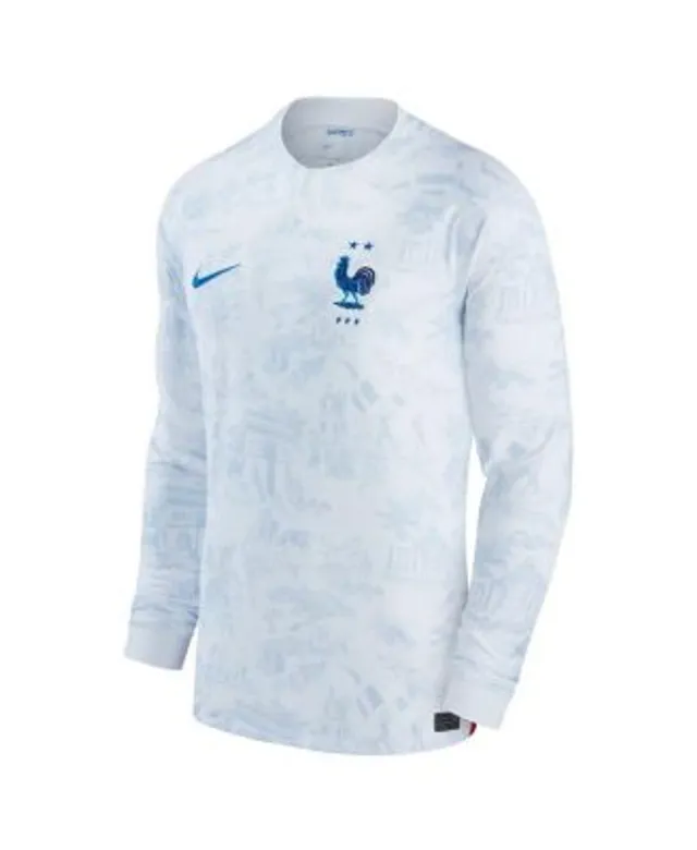 France National Team Nike 2022/23 Home Breathe Stadium Replica Blank Jersey  - Navy