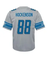 Lids T.J. Hockenson Detroit Lions Nike Youth Inverted Game Jersey - Silver