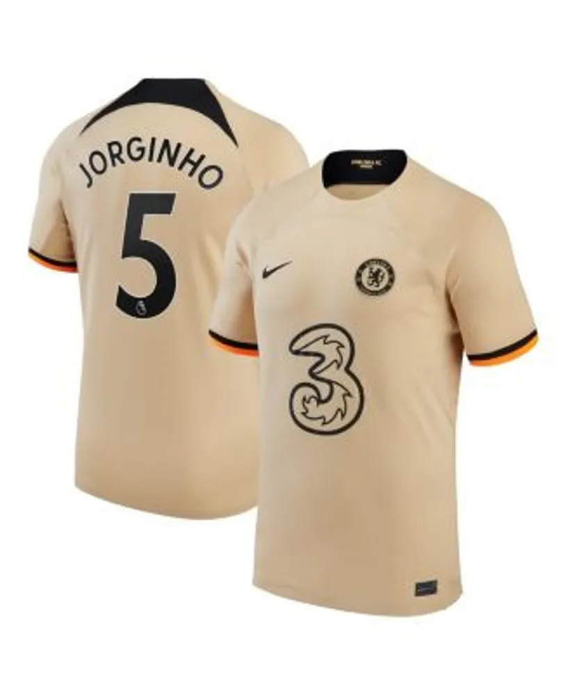 Men's Nike Jorginho Blue Chelsea 2022/23 Replica Home Jersey