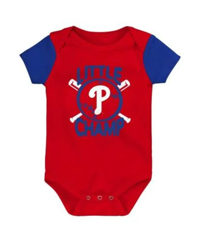 St. Louis Cardinals Newborn & Infant Minor League Player Three-Pack  Bodysuit Set - Navy/Red/White