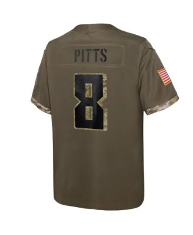 Nike Kids' Youth Olive Pittsburgh Steelers 2022 Salute To Service Player Limited  Jersey